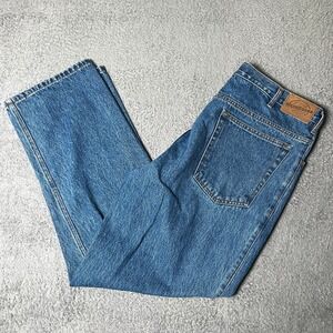 WearGuard Mens 36x30 Classic Fit Denim Jeans Blue Straight Leg Workwear 217